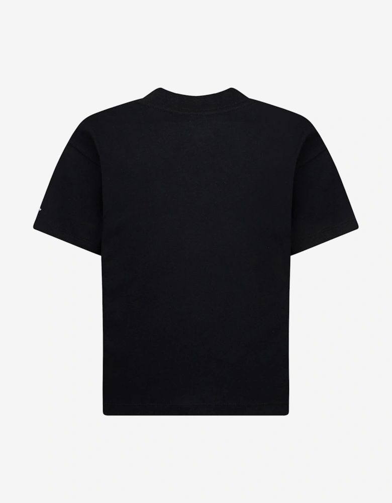 Girls Logo T-Shirt in Black
