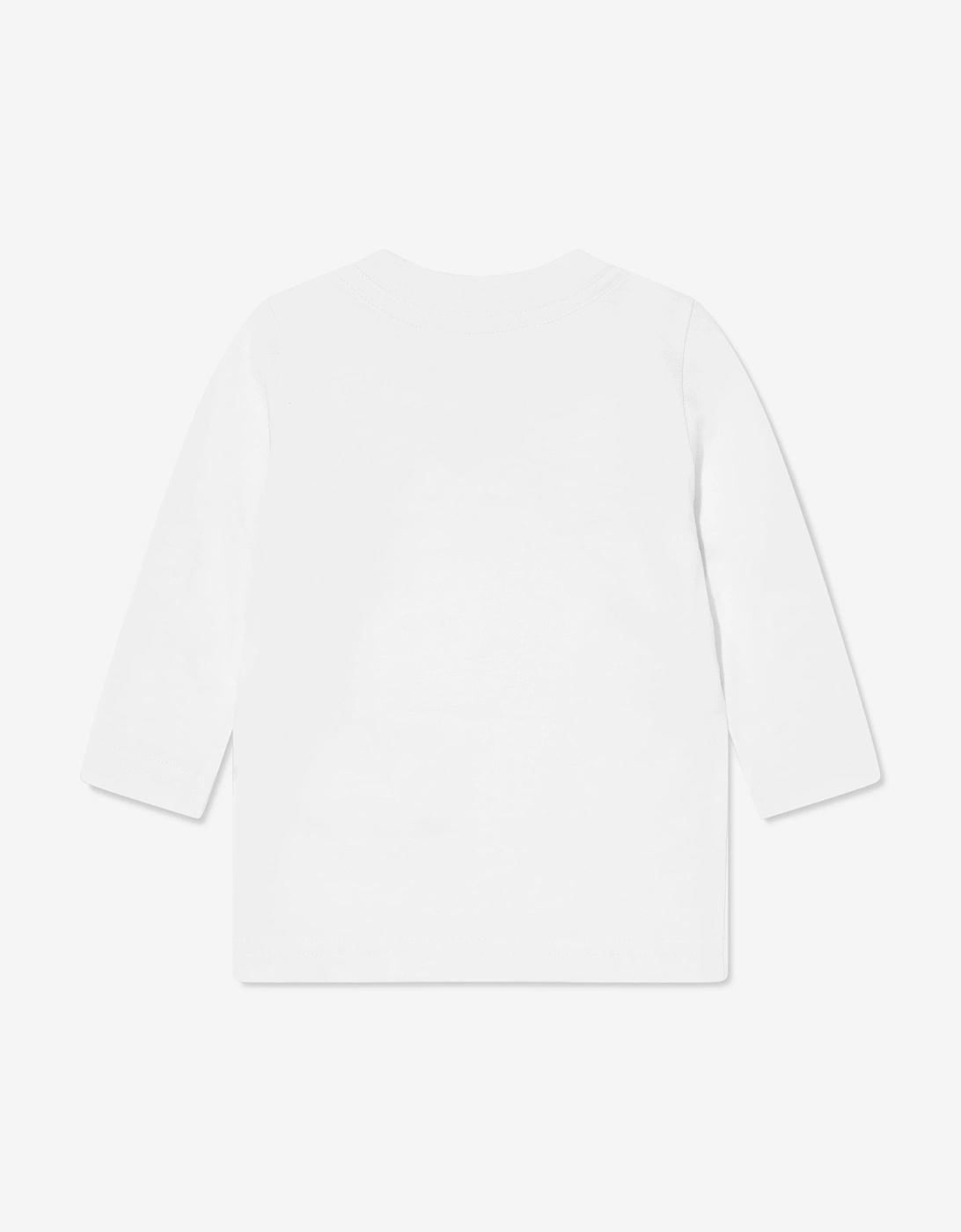 Baby Long Sleeve Icon T-Shirt in White