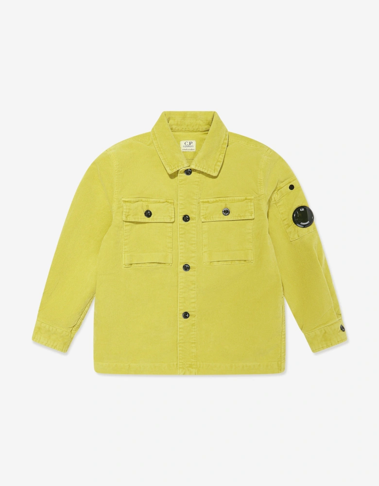C.P. Company Boys Branded Shirt in Green