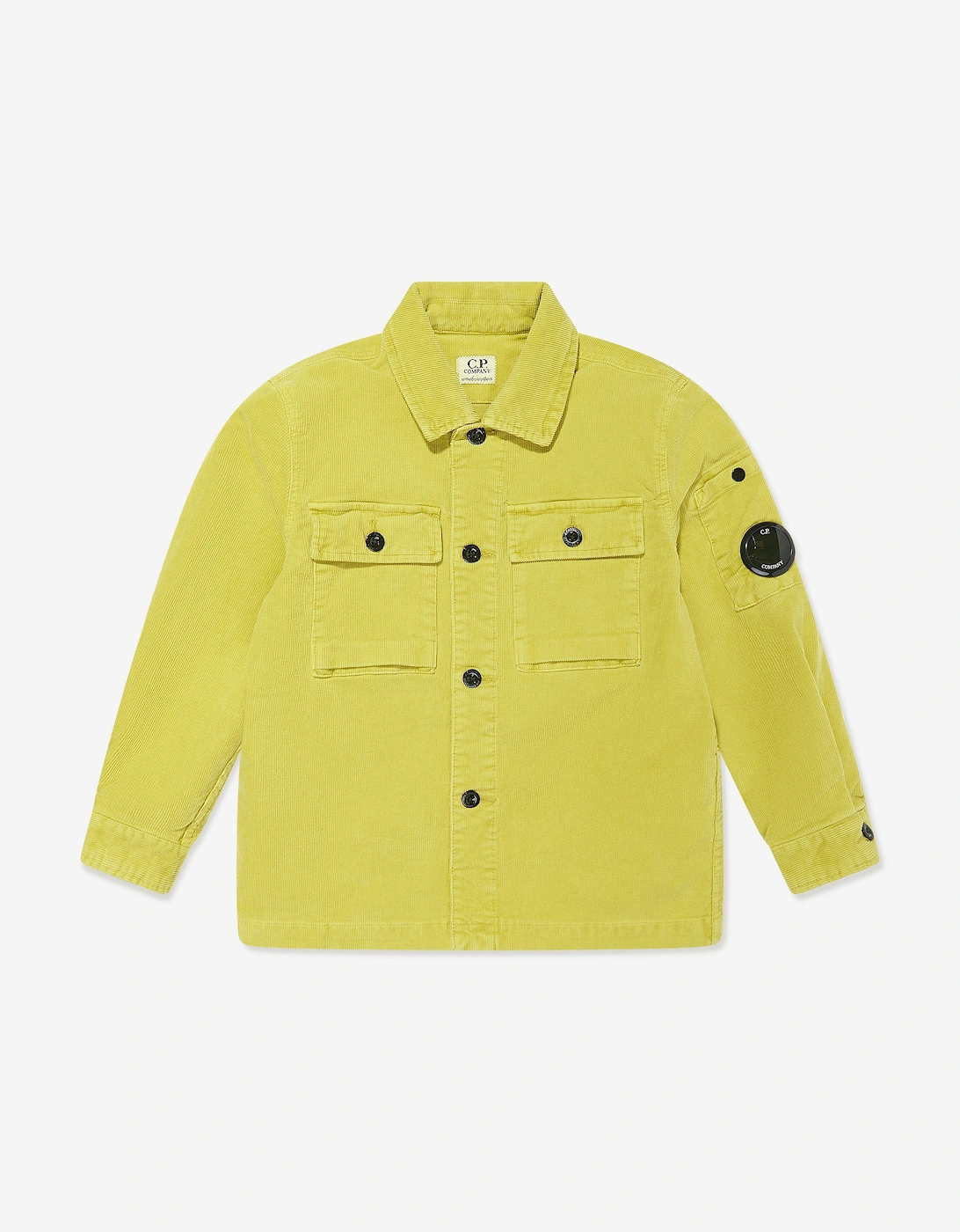 C.P. Company Boys Branded Shirt in Green, 5 of 4