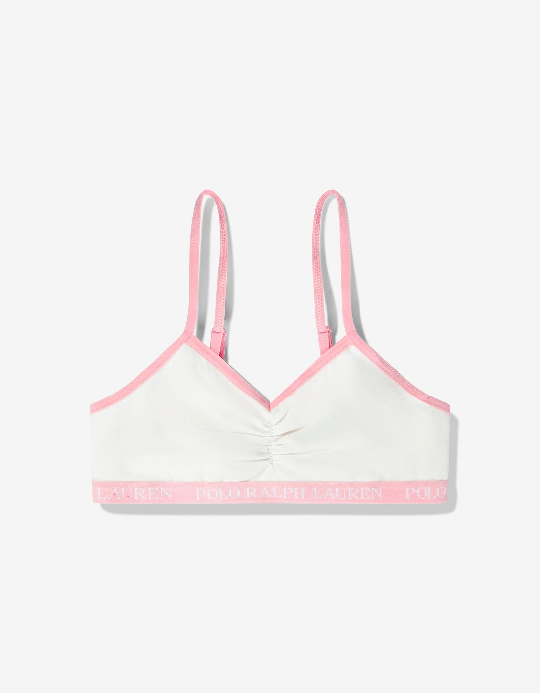 Girls 2 Pack Bralette Set in Ivory
