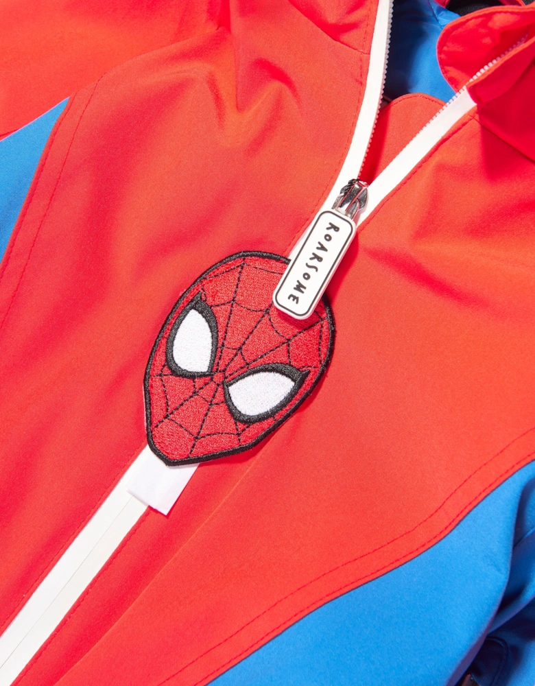 Boys Spiderman Ski Suit in Red