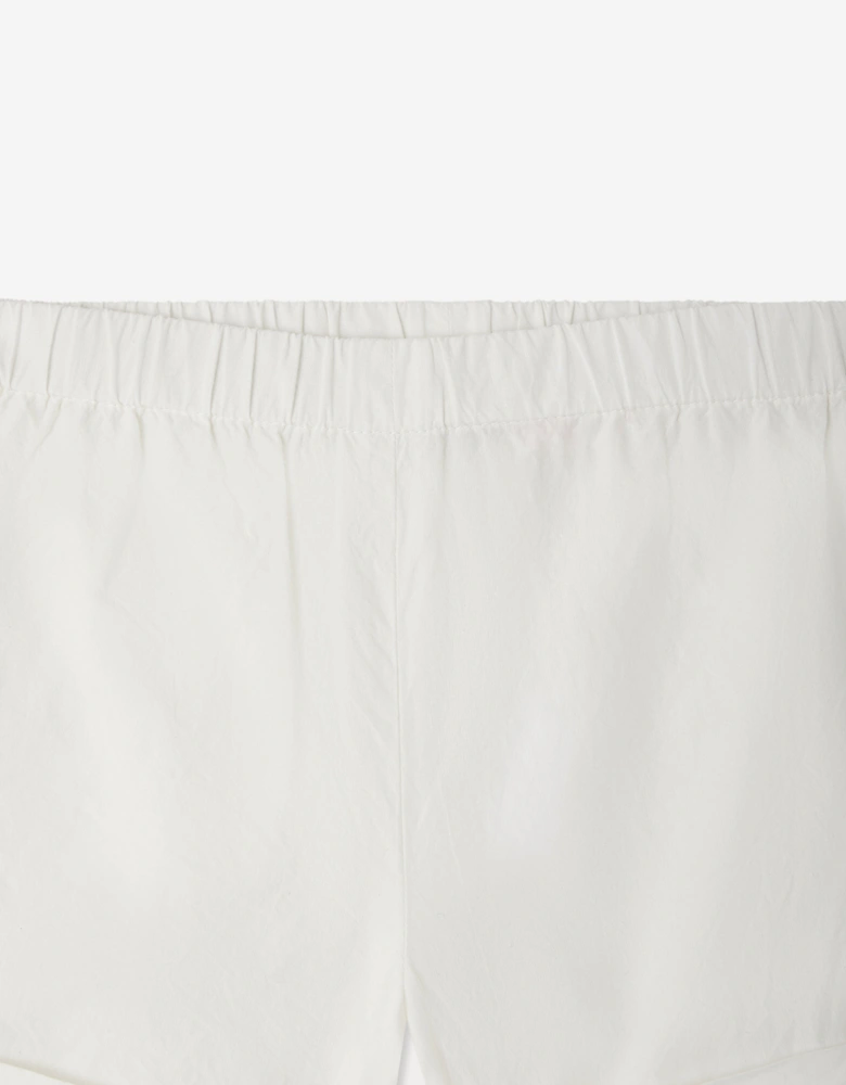 Baby Girls Ecandy Shorts in White