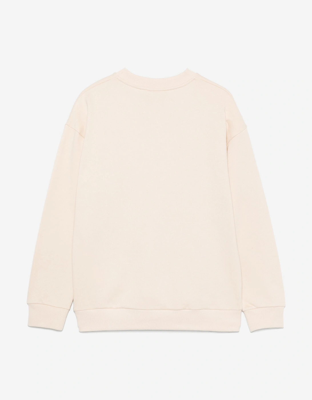 Boys Logo Sweatshirt in Beige