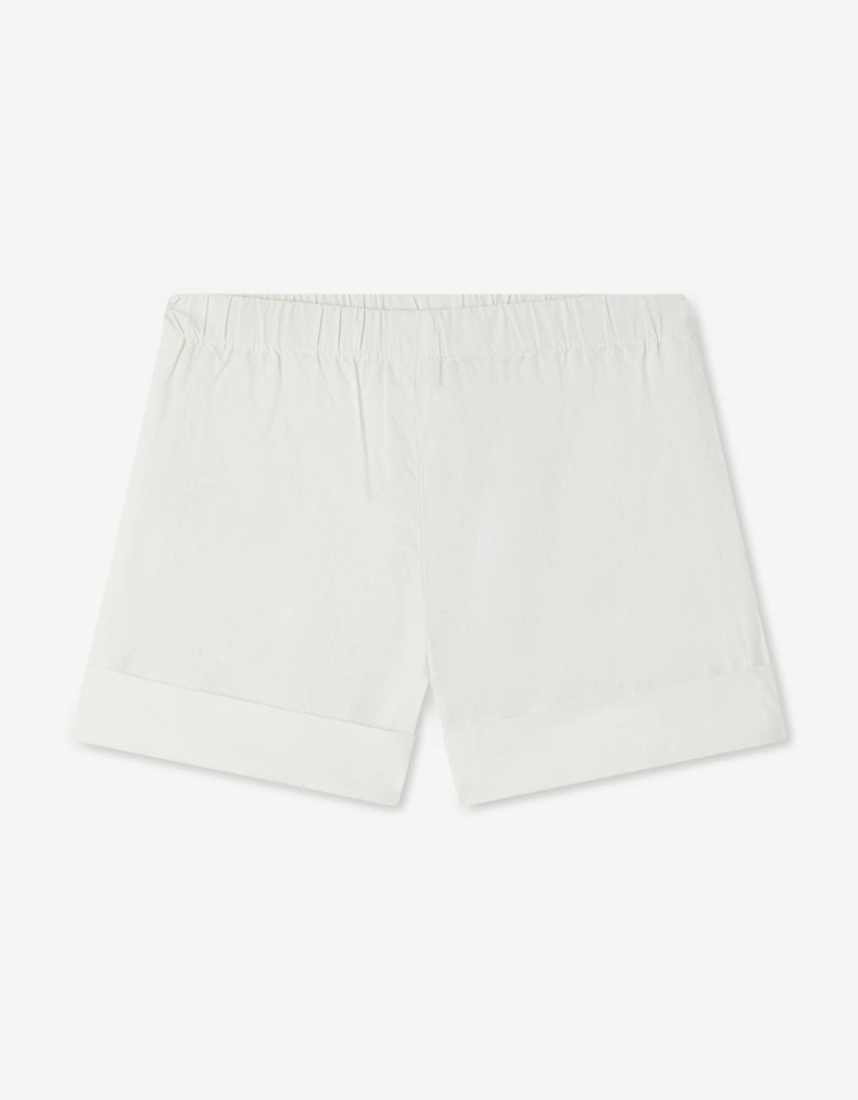 Baby Girls Ecandy Shorts in White