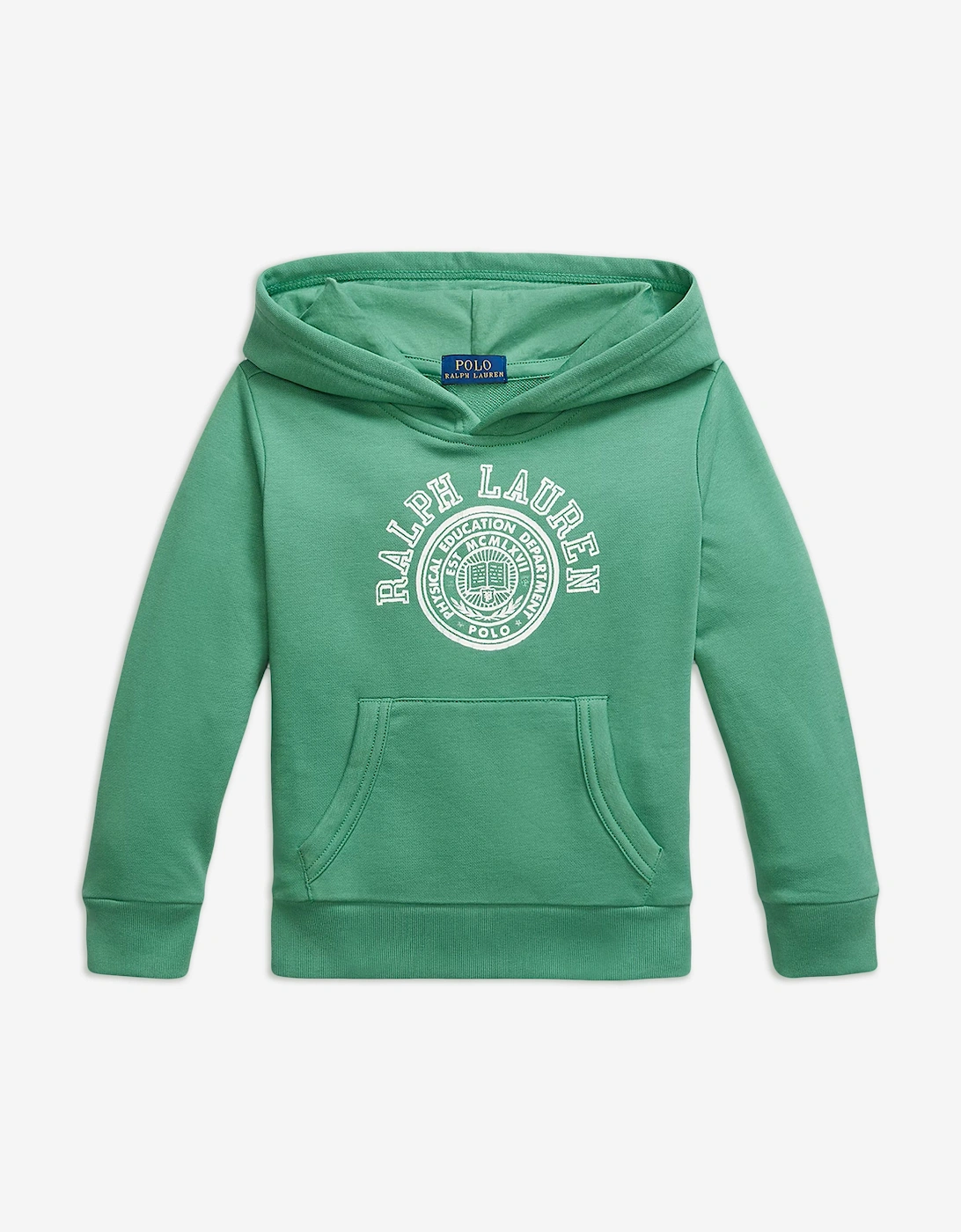 Boys Logo Hoodie in Green, 5 of 4