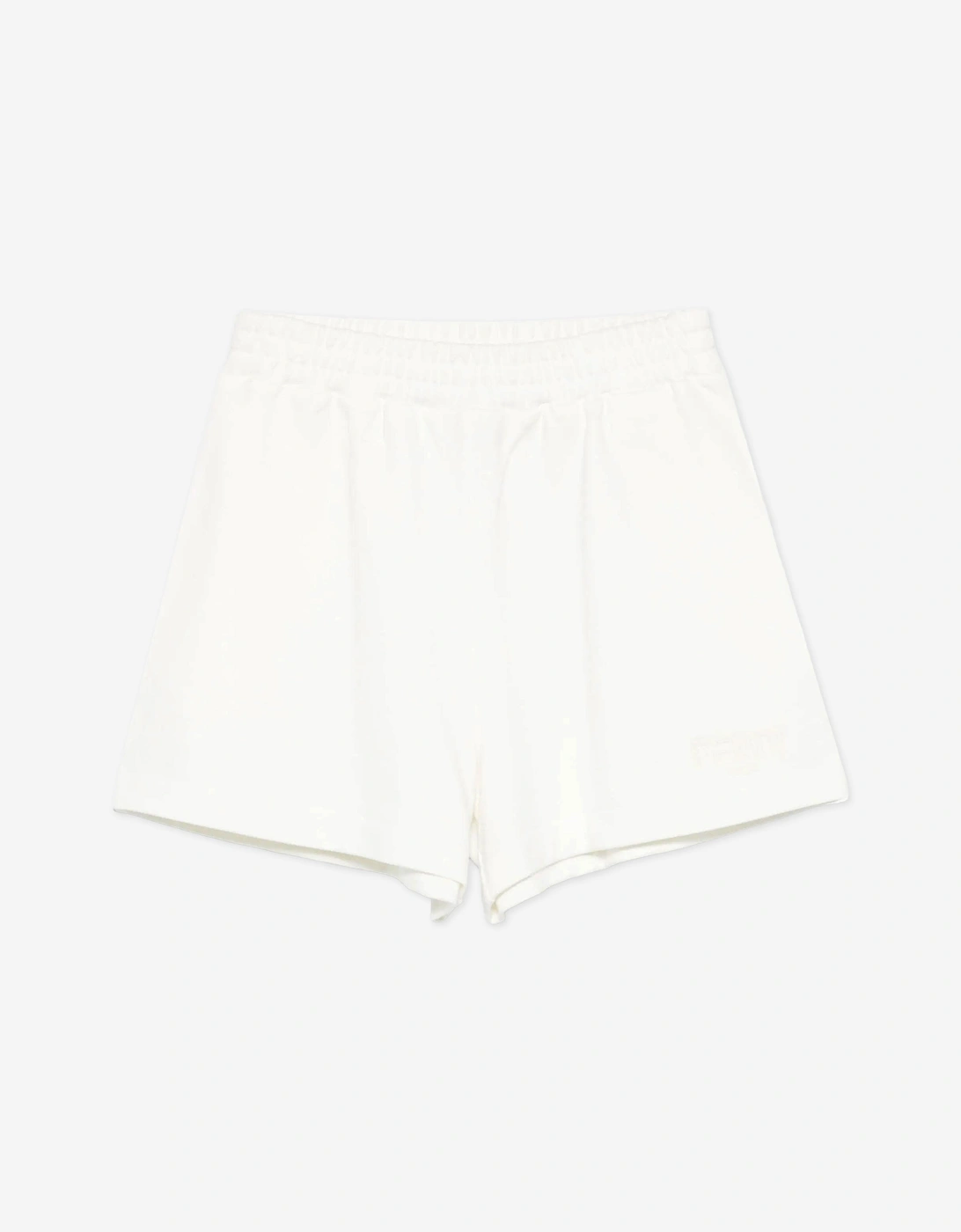 Girls Logo Shorts in White, 5 of 4
