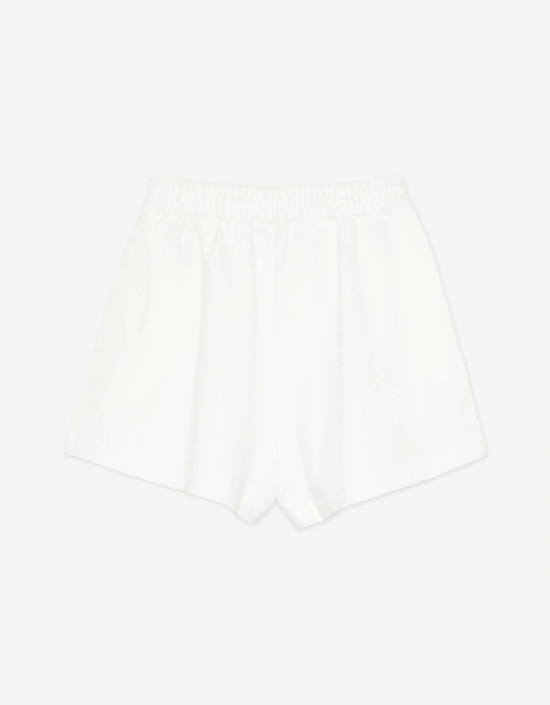 Girls Logo Shorts in White