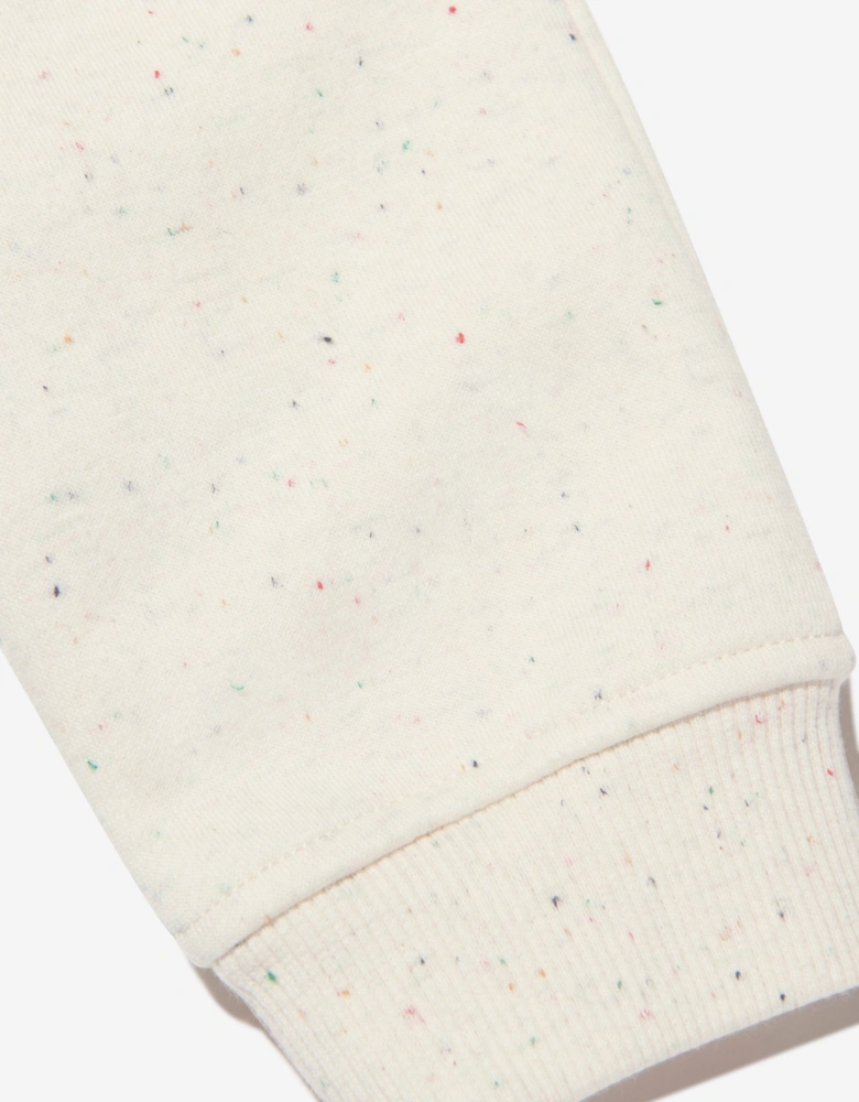 Baby Girls Logo Joggers in Beige