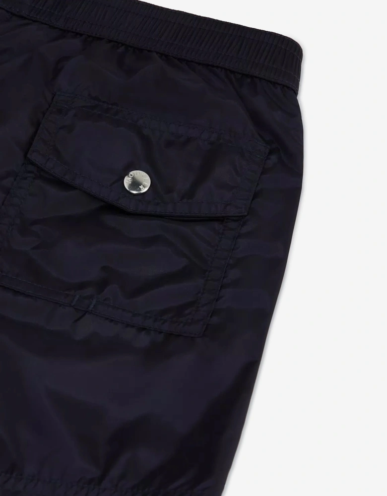 Enfant Boys Logo Swim Shorts in Navy