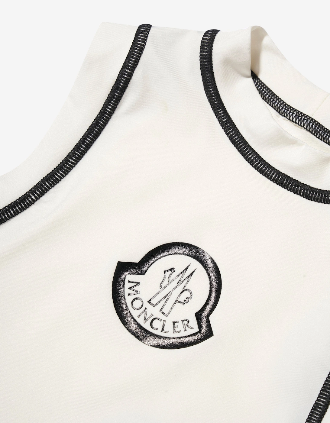 Enfant Girls Sun Protective Tankini in White