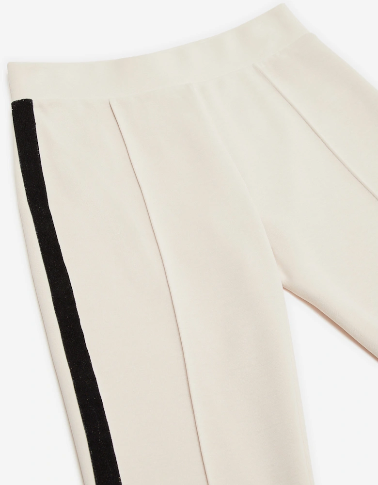 Emporio Armani Girls Logo Joggers in Beige