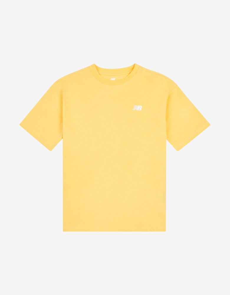 Boys Small Logo Jersey T-Shirt in Yellow
