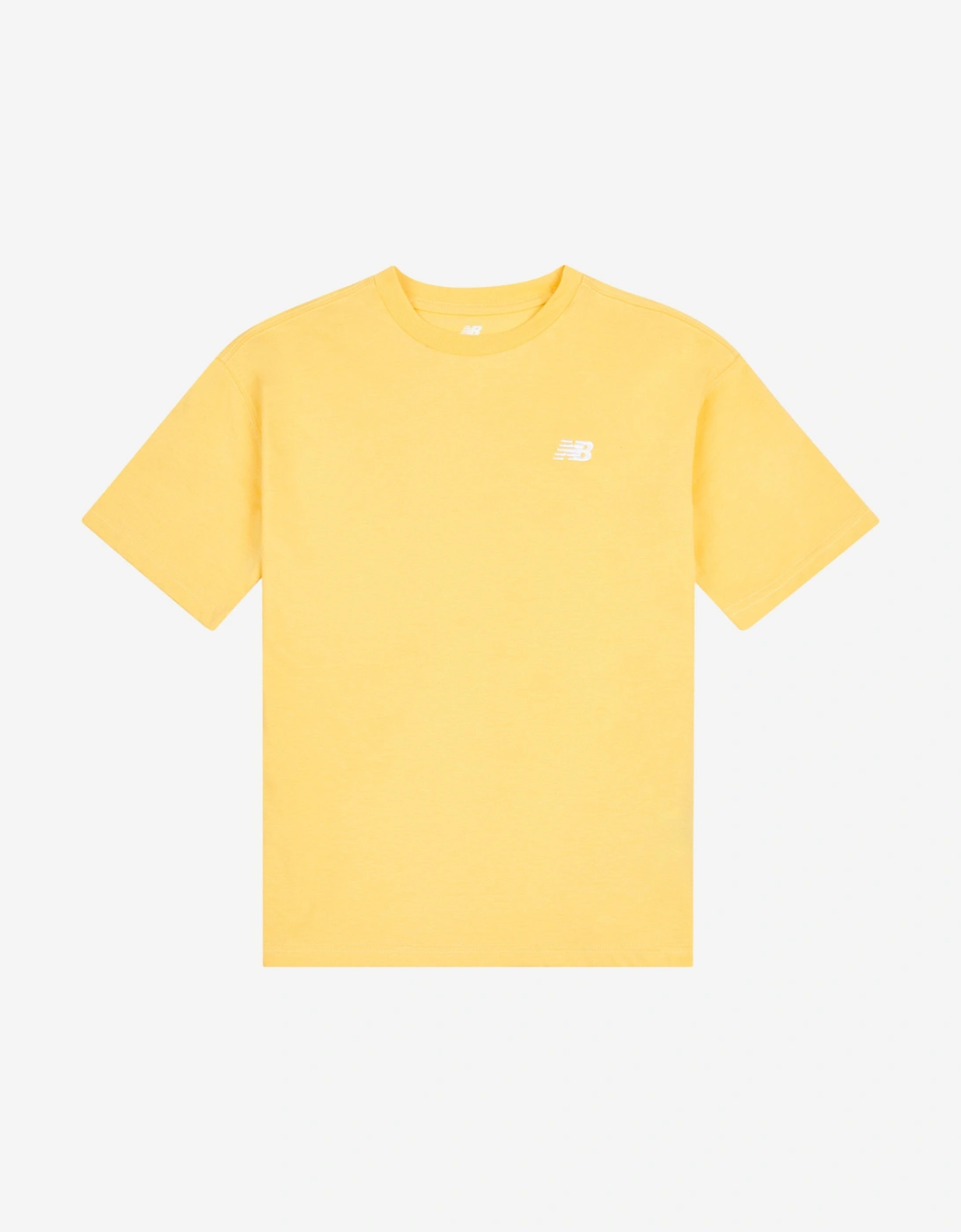 Boys Small Logo Jersey T-Shirt in Yellow, 5 of 4
