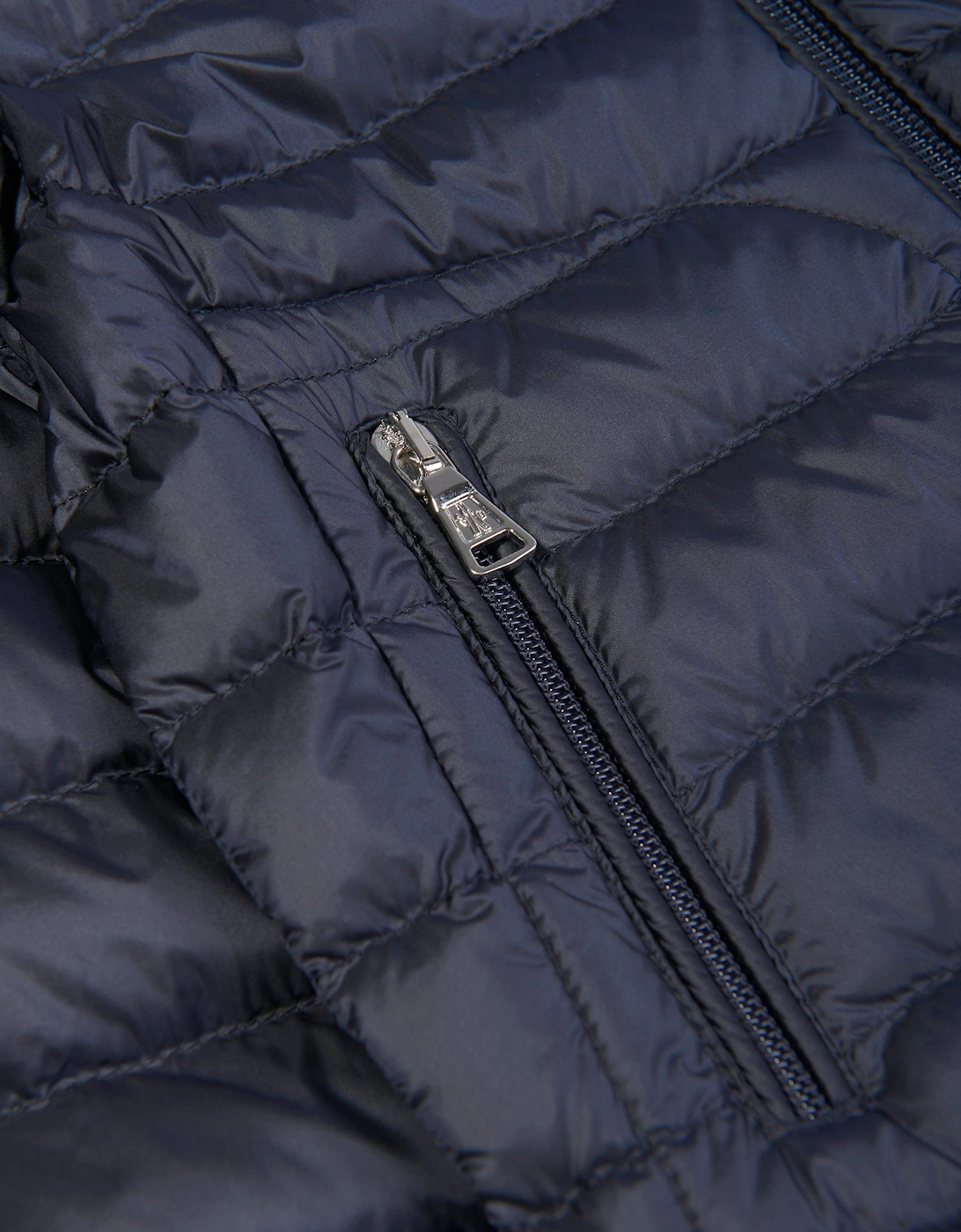 Enfant Boys Down Padded Lauros Jacket in Navy