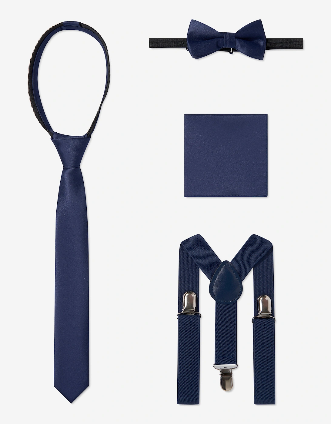 Boys 7 Piece Suit Set in Navy