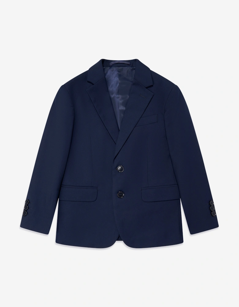 Boys 7 Piece Suit Set in Navy