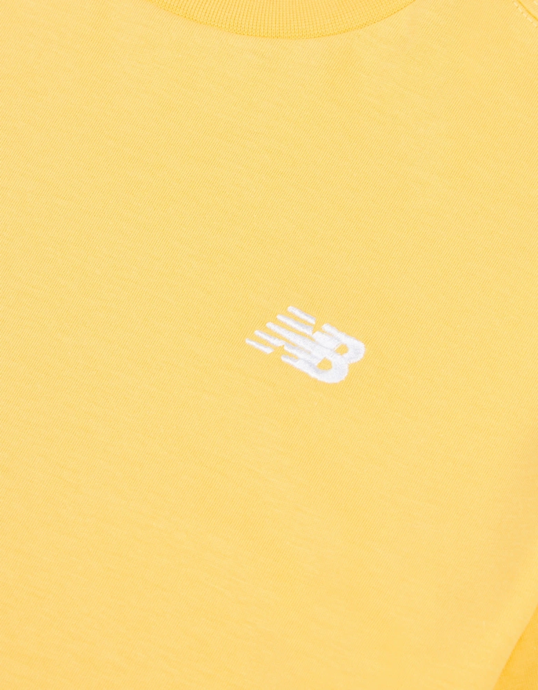 Boys Small Logo Jersey T-Shirt in Yellow