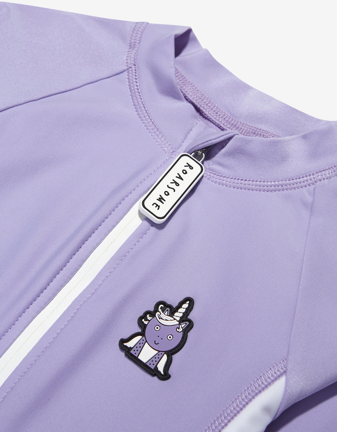 Girls Sparkle Unicorn Swimsuit in Purple