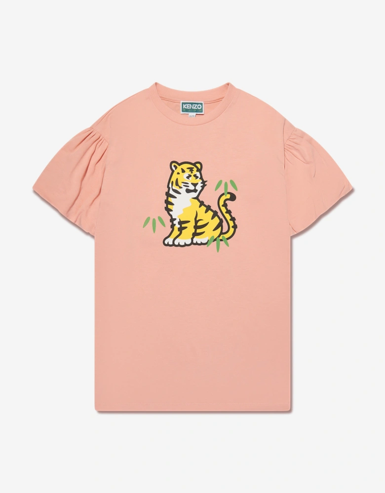 Girls Kotora Print T-Shirt in Pink