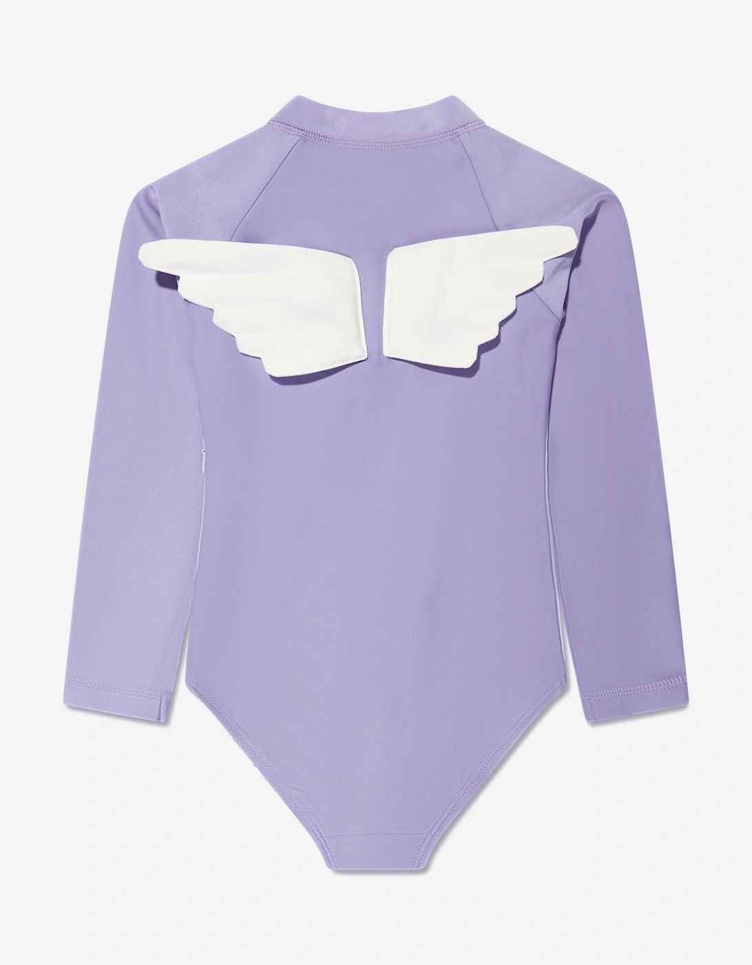 Girls Sparkle Unicorn Swimsuit in Purple