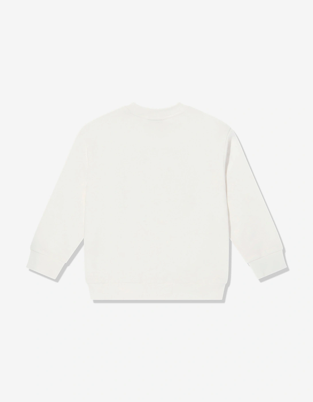 Girls Logo Sweatshirt in White