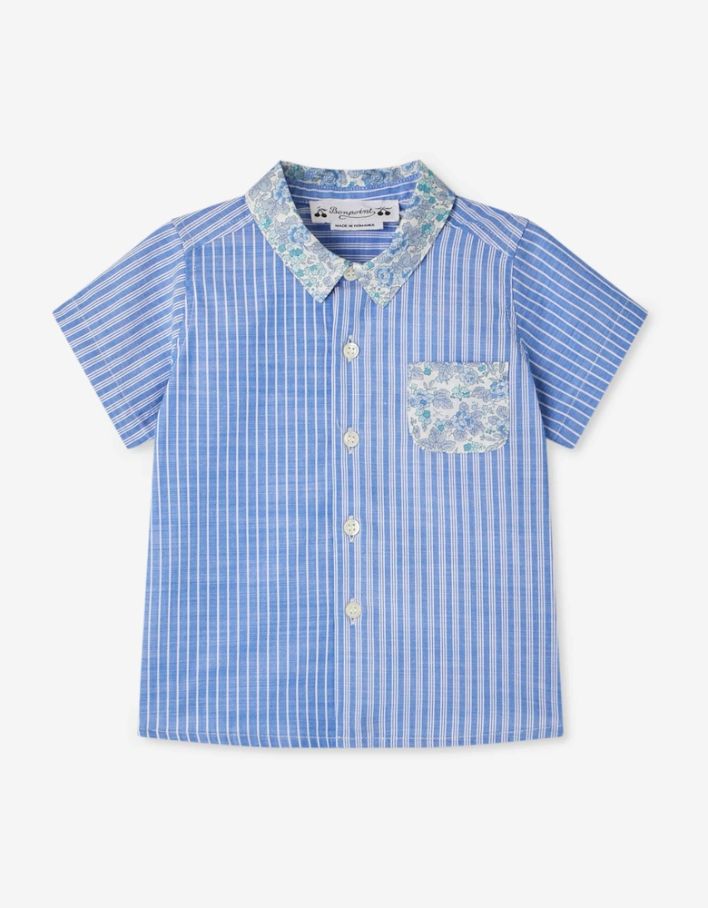 Baby Boys Fredy Shirt in Blue