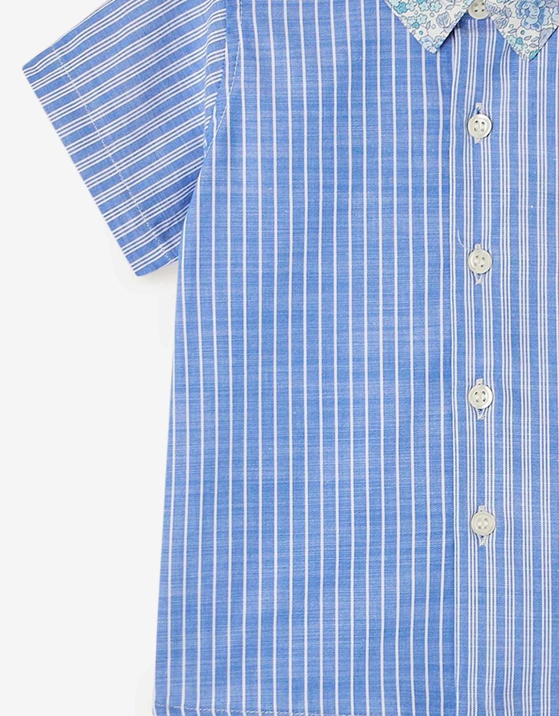 Baby Boys Fredy Shirt in Blue