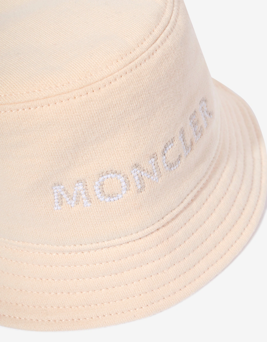 Enfant Girls Logo Bucket Hat in Ivory
