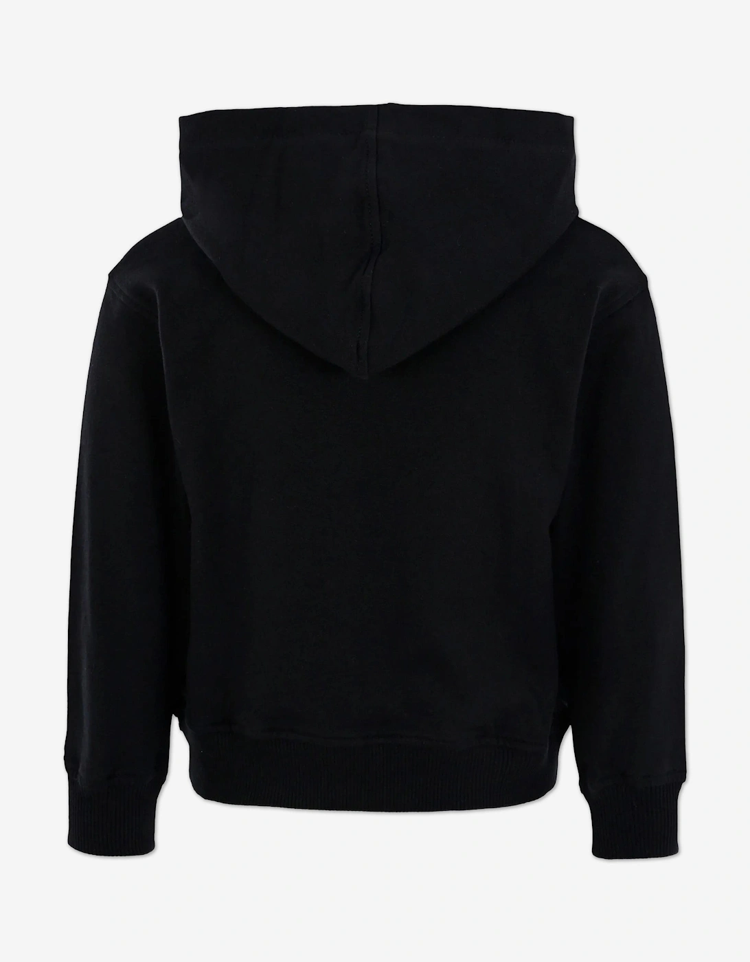 Kids Teddy Bear Logo Hoodie in Black