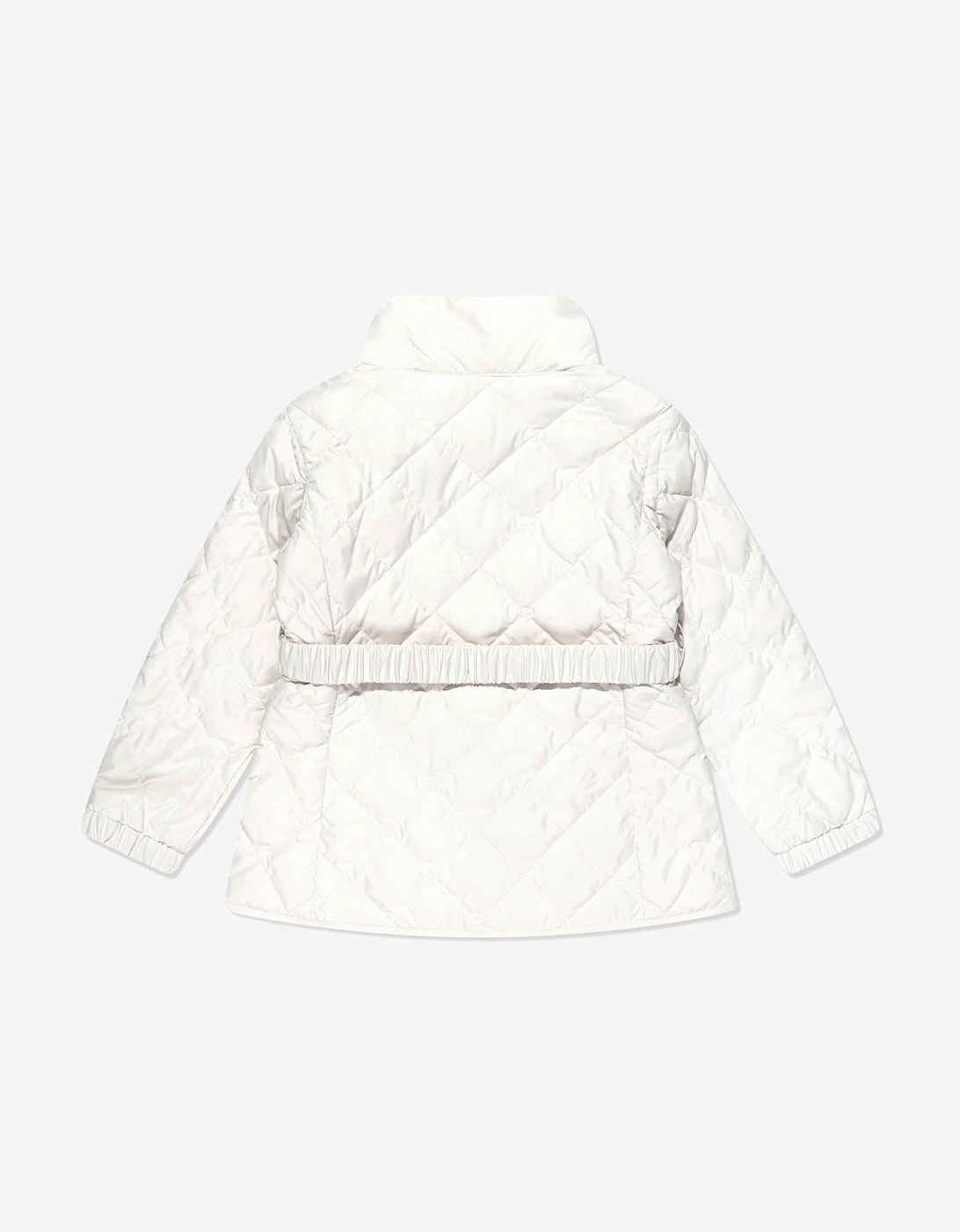 Enfant Girls Down Padded Philanta Jacket in White
