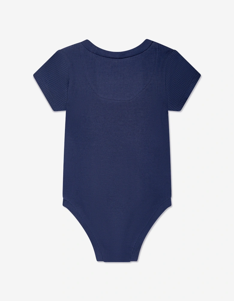 Baby Readyset Bodysuit in Navy