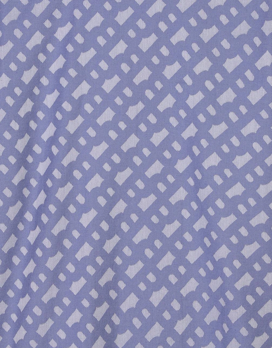 BOSS Boys Jacquard Monogram Shirt in Blue