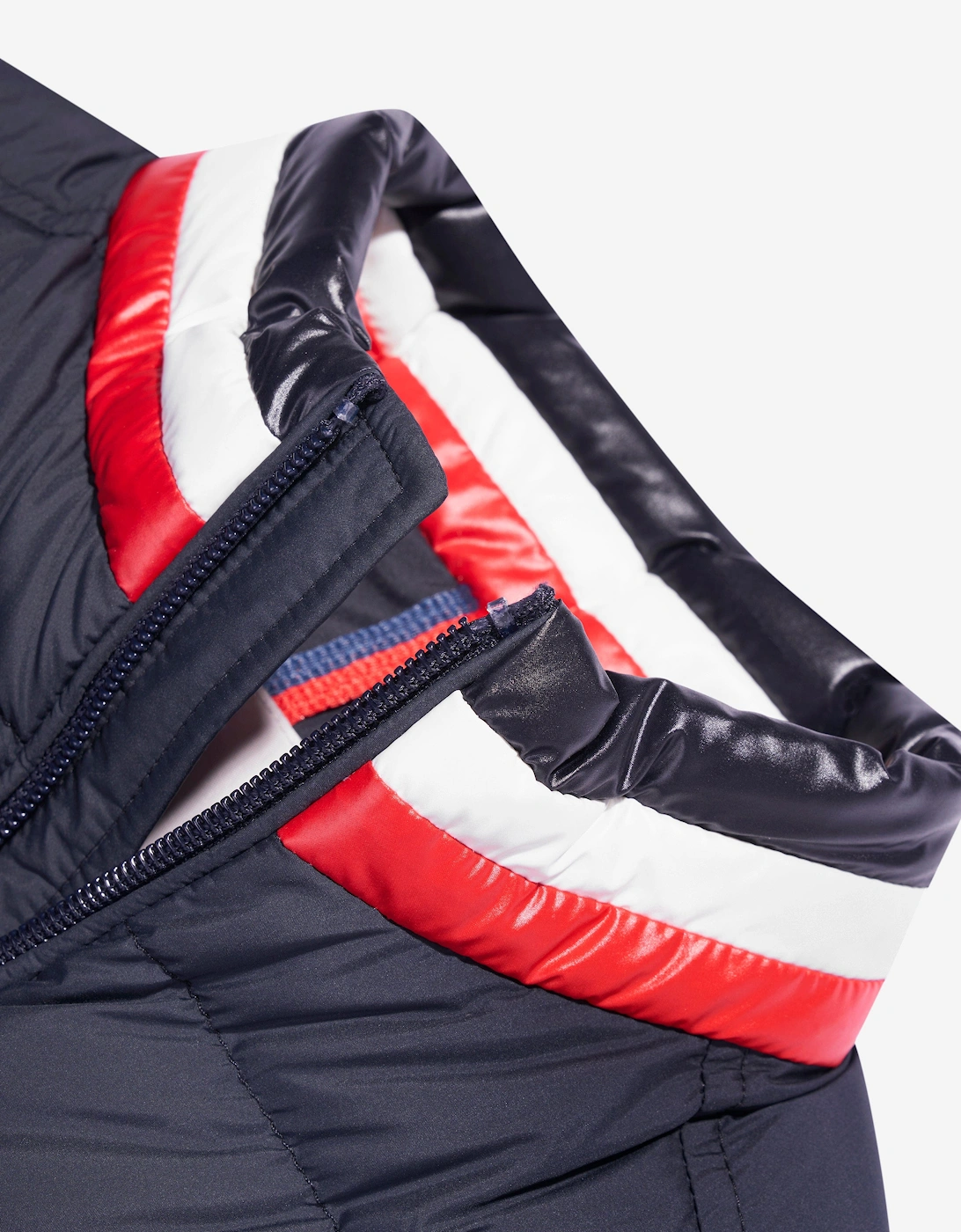 Enfant Boys Down Padded Merab Gilet in Navy