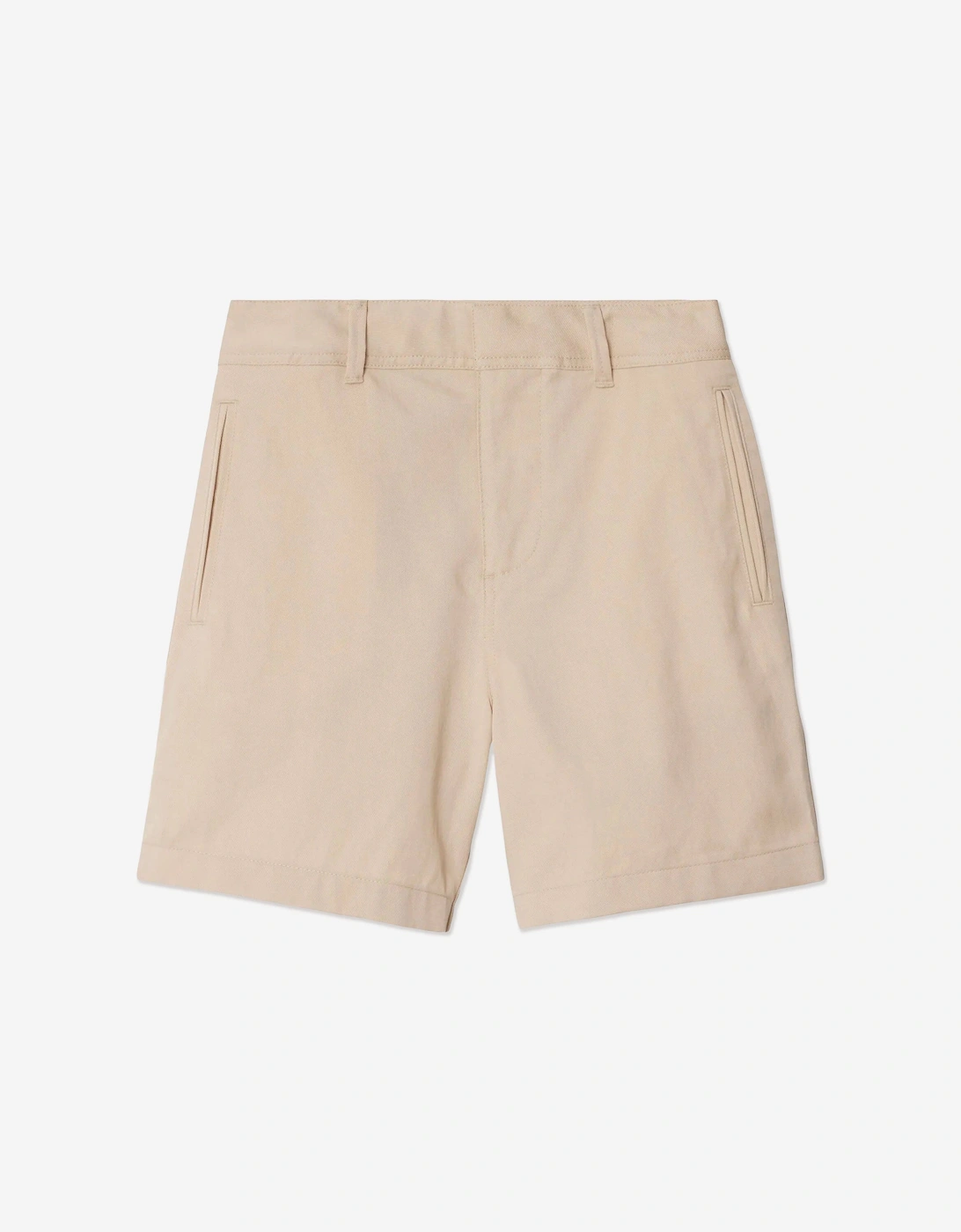 Boy's Burberry Boys Oscar Shorts in Ivory - Cream - Size: 6 years