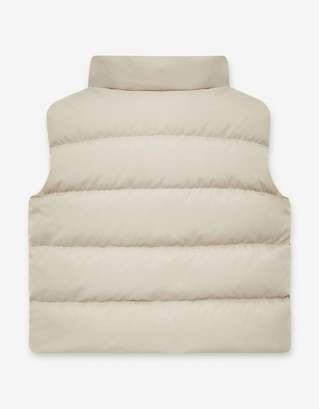 Baby Boys Down Padded Buang Gilet in Beige