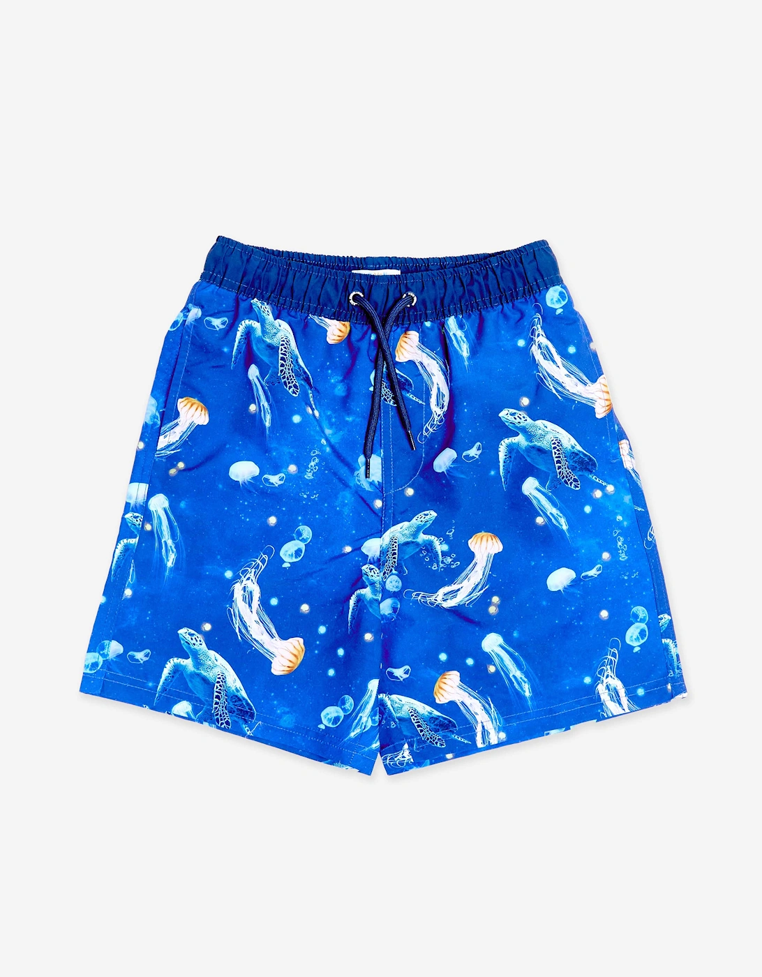 Boys Turtle Beach Shorts in Blue (UPF50+), 5 of 4