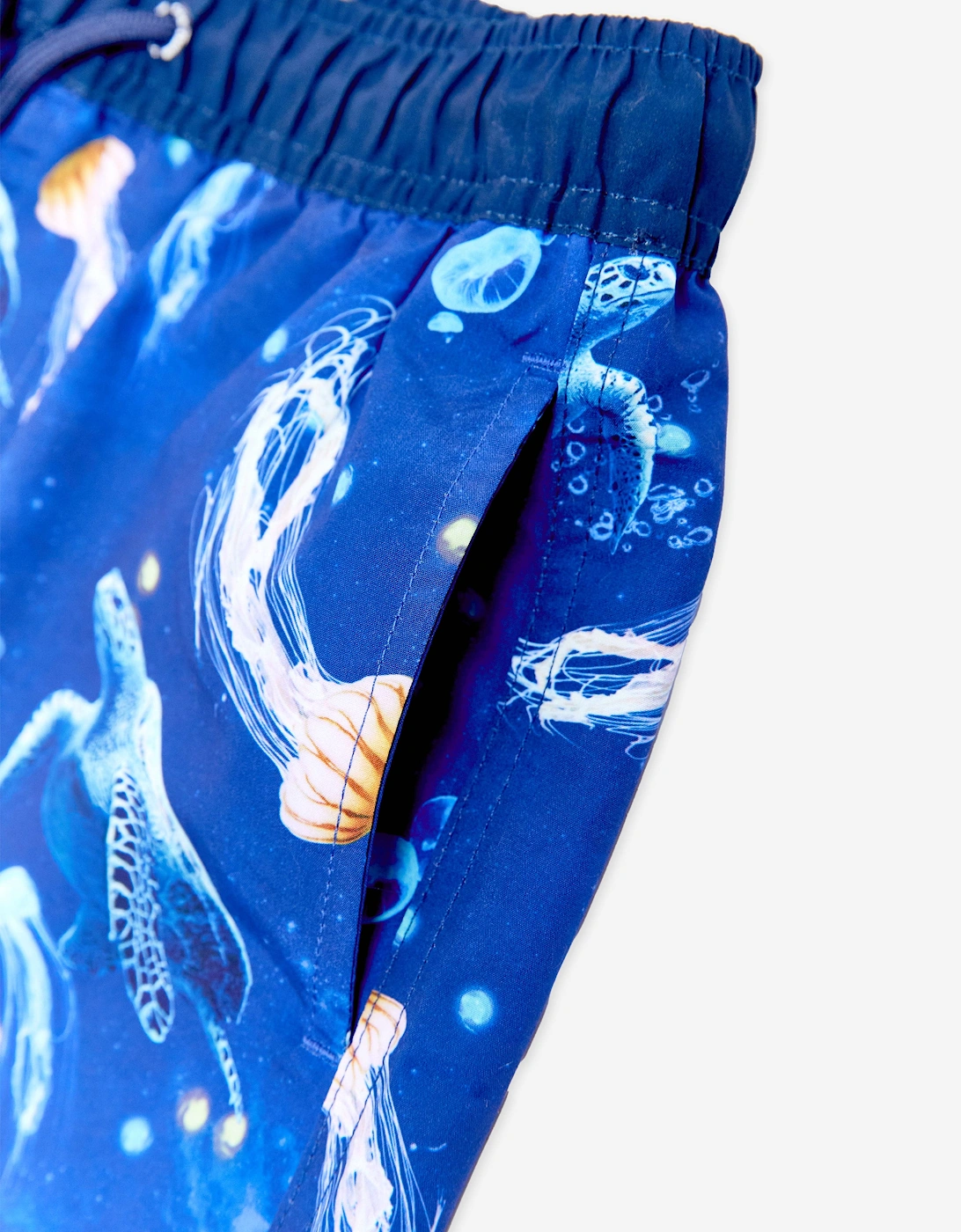 Boys Turtle Beach Shorts in Blue (UPF50+)
