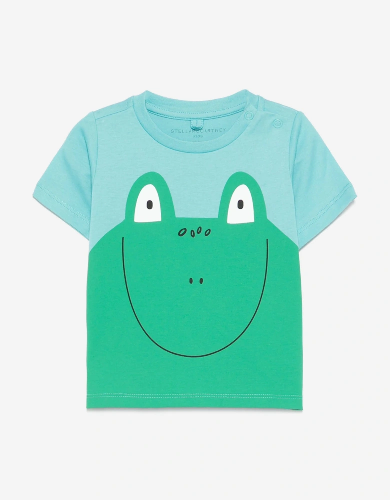 Baby Boys Frog T-Shirt in Green