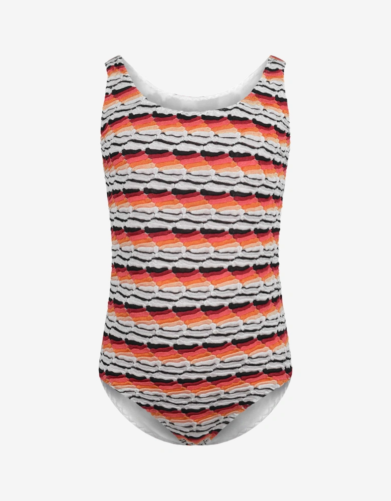 Girls Patterned Swimsuit