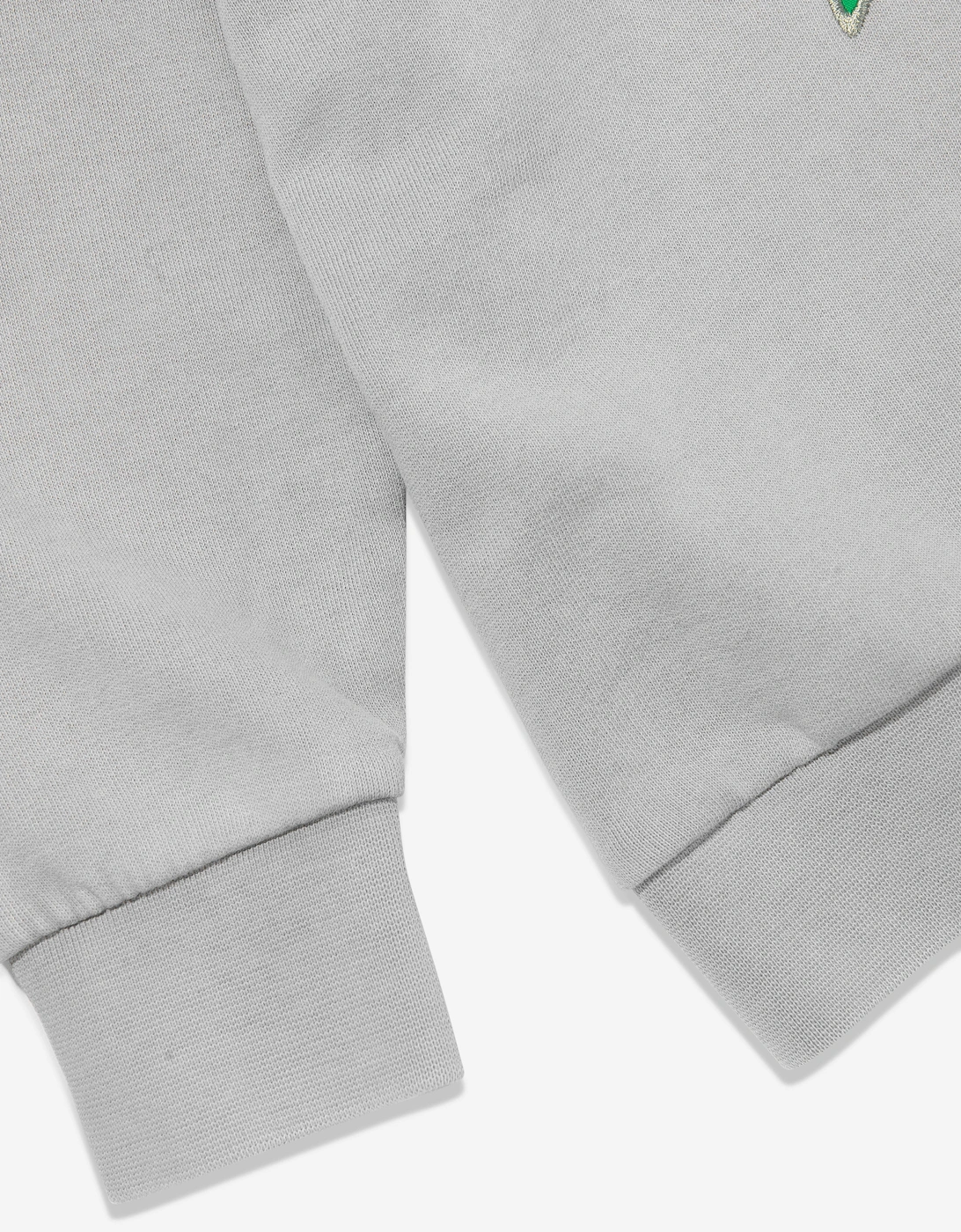 Kids Patchwork Applique Hoodie in Grey
