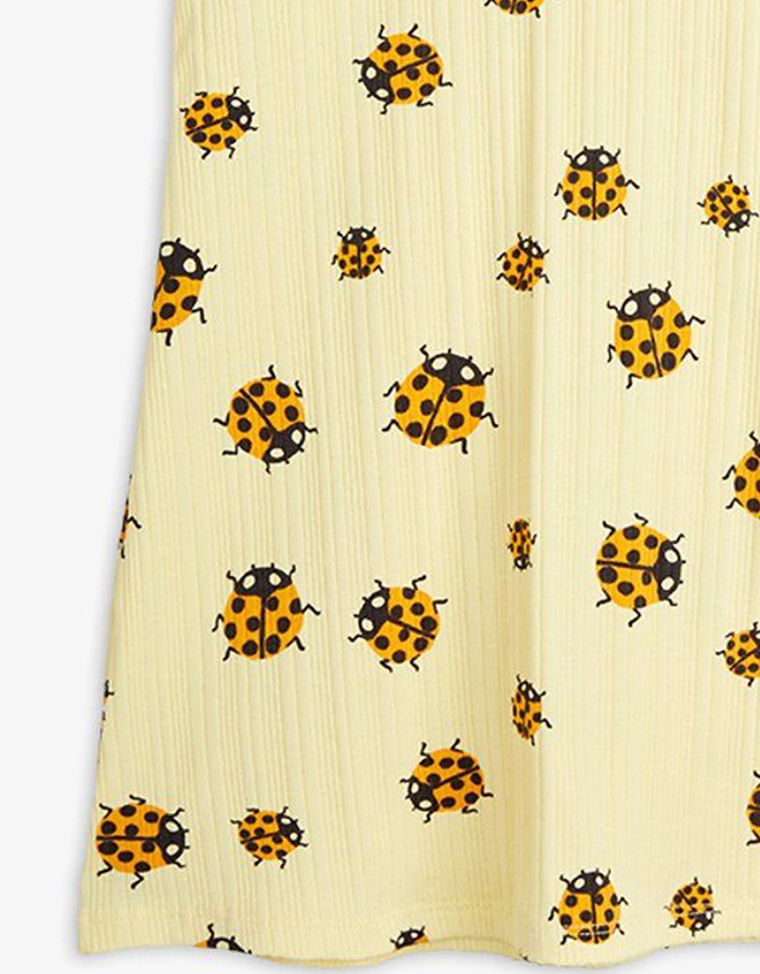 Girls Ladybugs AOP Wing Dress in Yellow