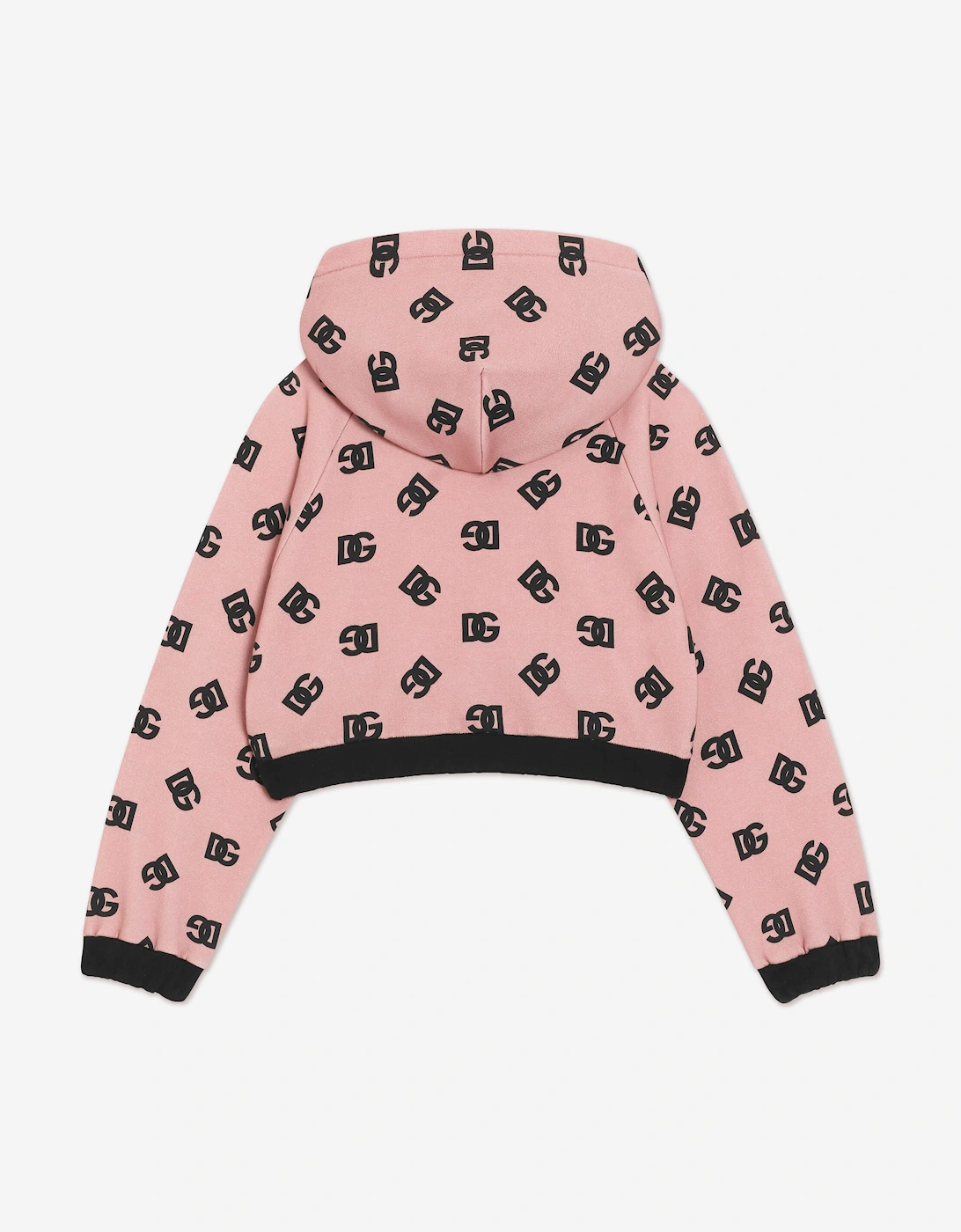 Girls Dg Logo Hoodie in Pink