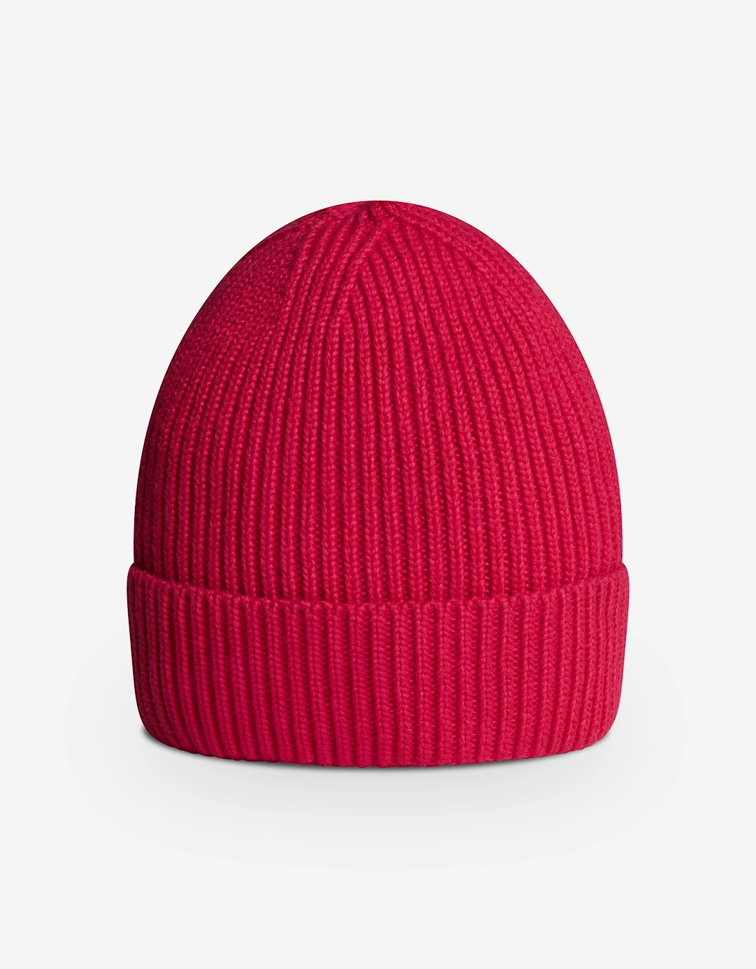 Kids Logo Box Cuffed Beanie in Pink