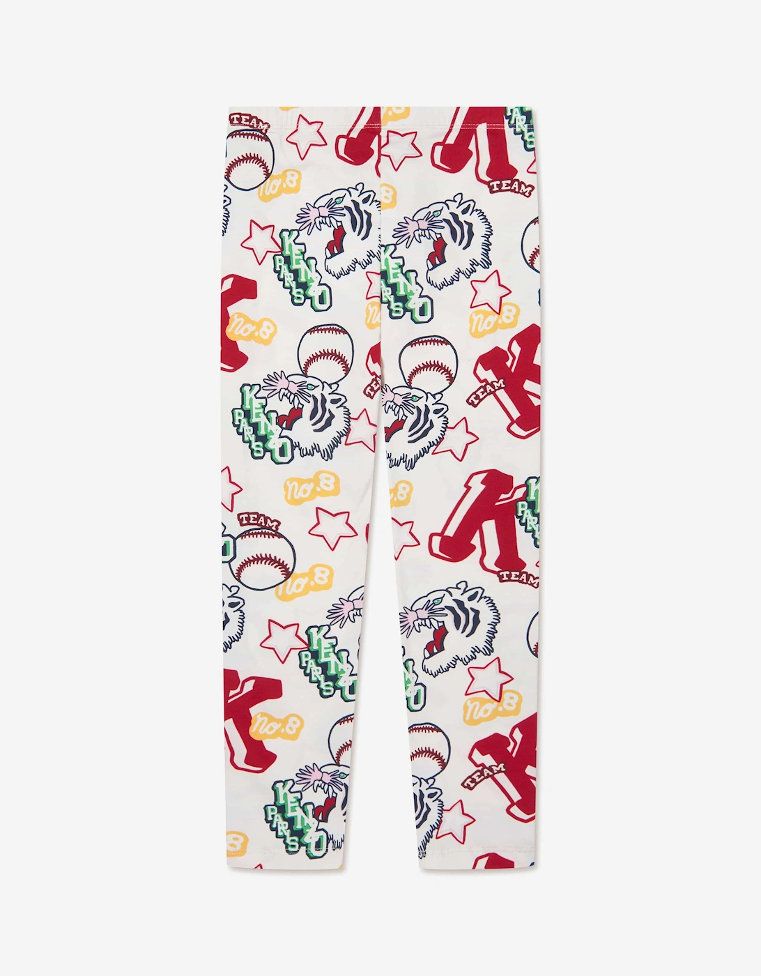 Girls Club Leggings in Ivory
