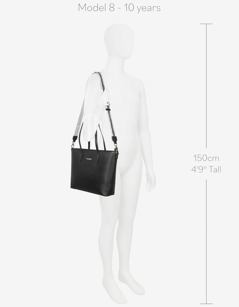 Zero Tote Bag in Black (35cm)