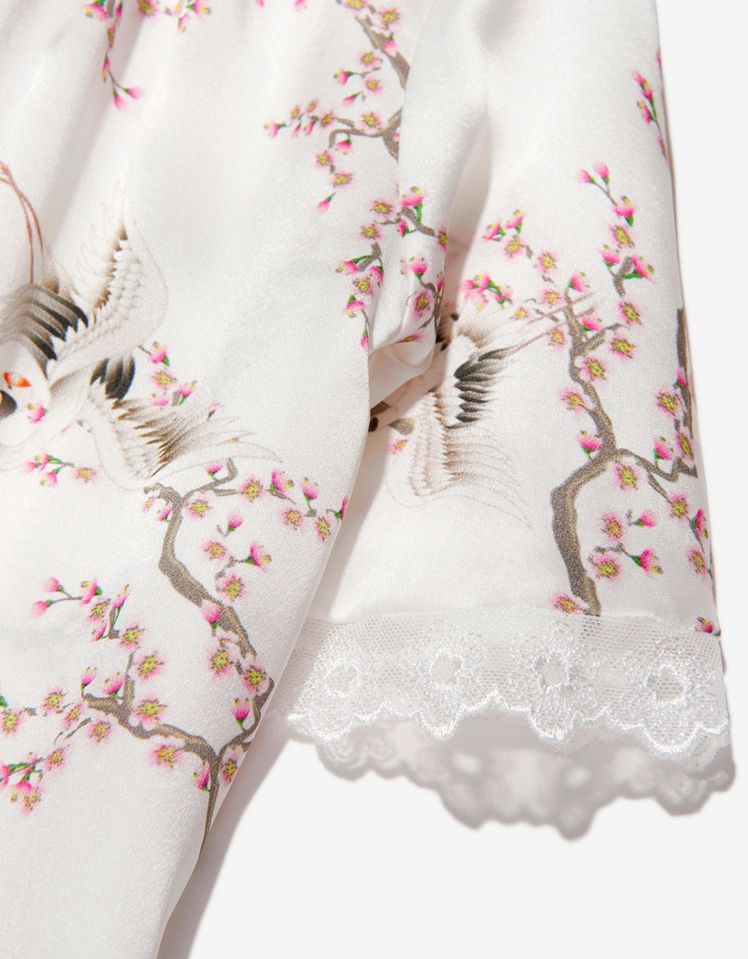 Girls Silk Birds Antonia Nightdress