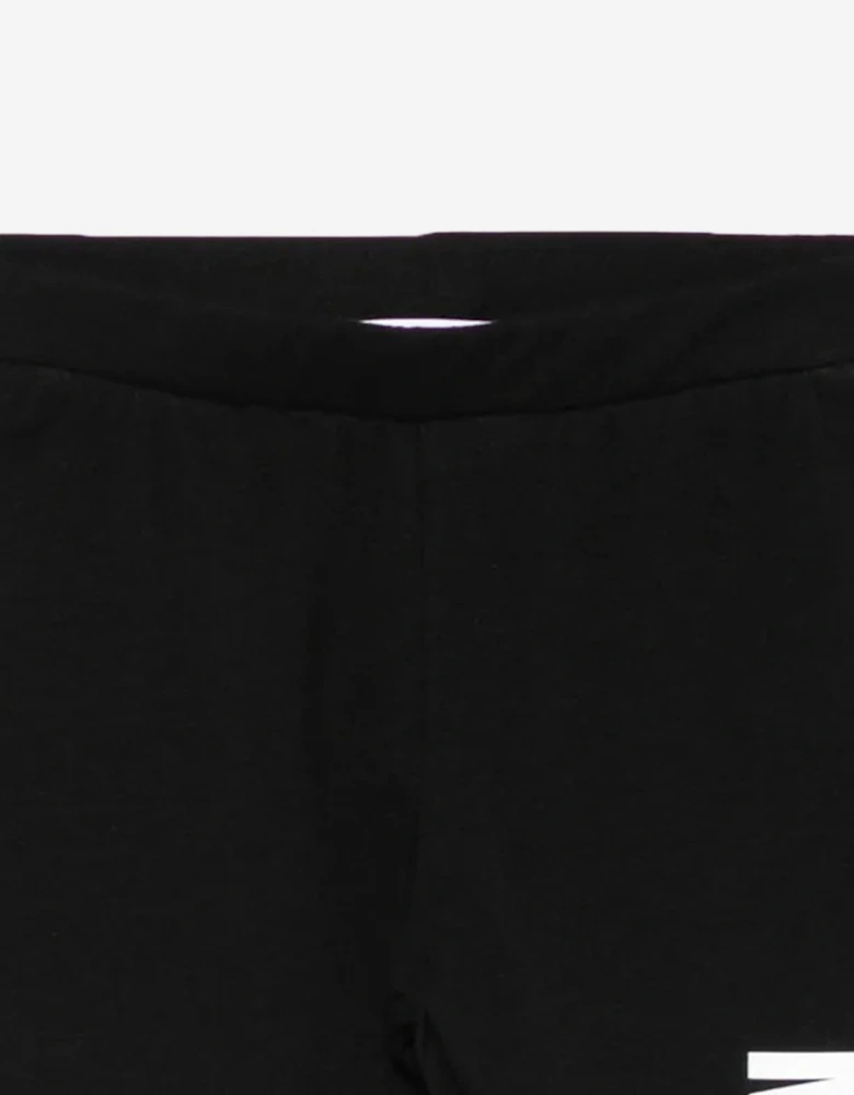 Baby Girls Logo Leggings in Black