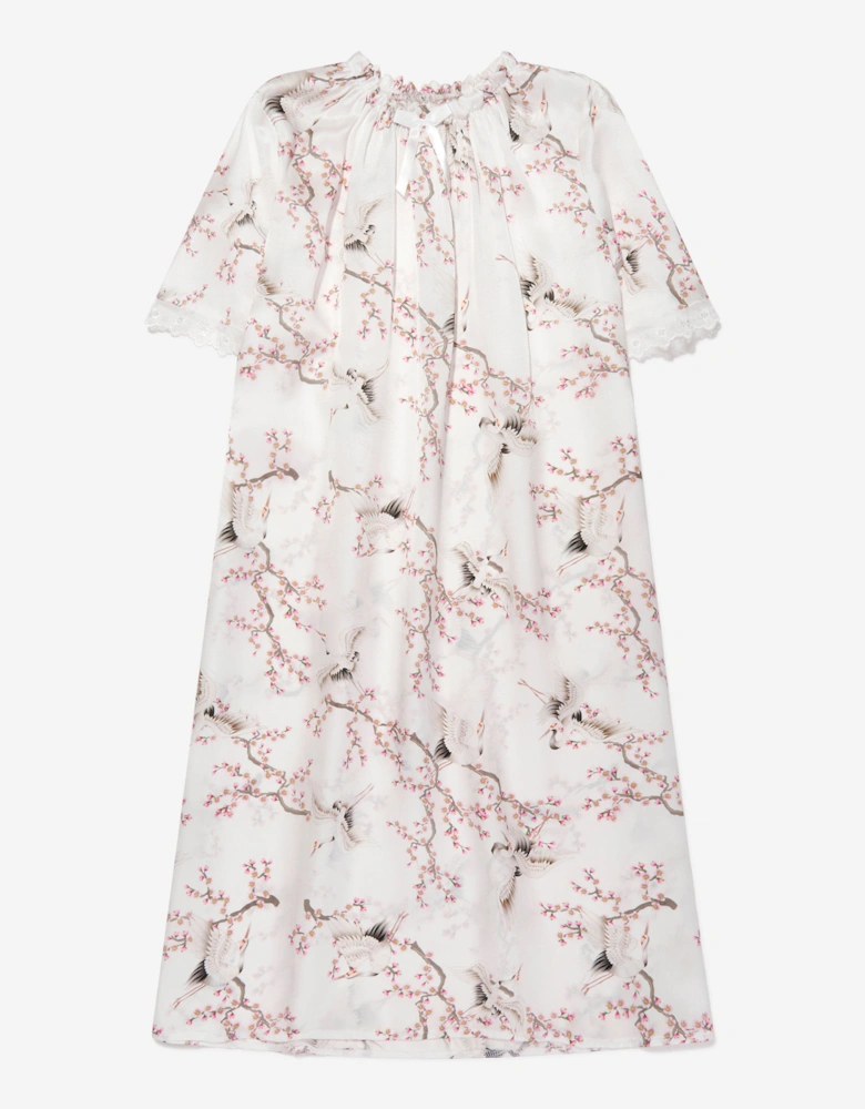 Girls Silk Birds Antonia Nightdress
