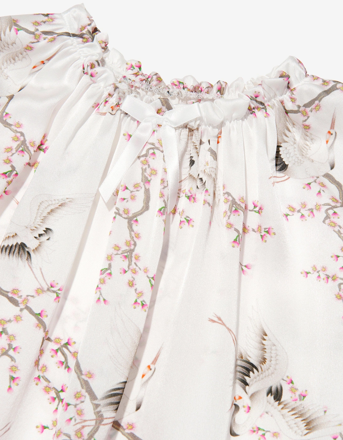 Girls Silk Birds Antonia Nightdress